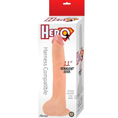 Pene Recto Hero 11 Blanco