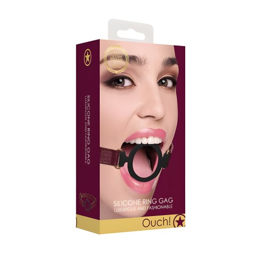 Ouch Halo Silicone Ring Gag