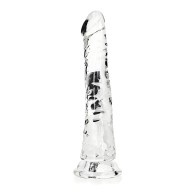 Realrock Dildo Slim 6in Transparente