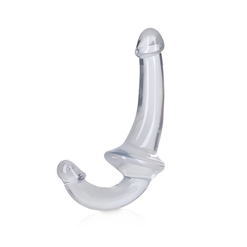 Strapless Strap On 6in Clear