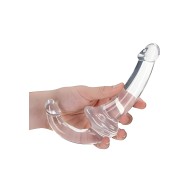 Strapless Strap On 6in Clear