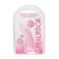 Dildo Realrock Transparente Rosa