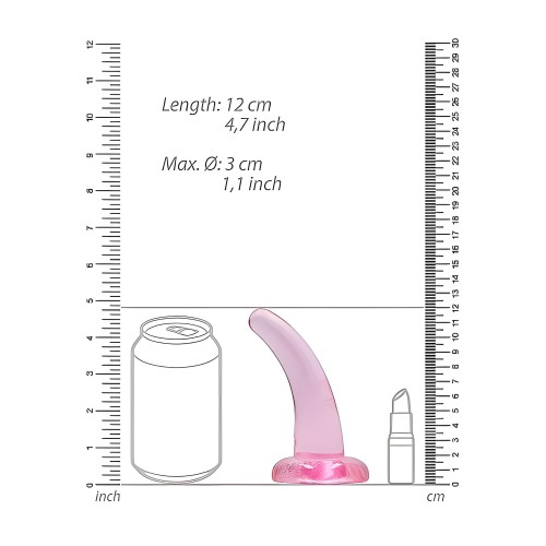 Dildo Realrock Transparente Rosa