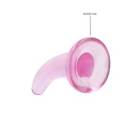 Dildo Realrock Transparente Rosa