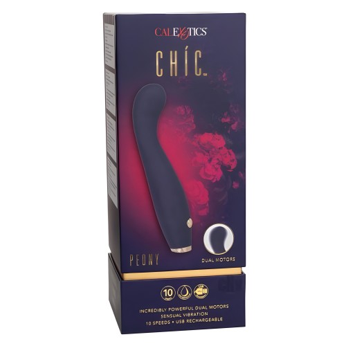 Chic Peony Blue G-Spot Vibrator