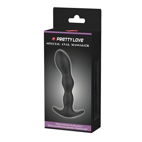 Pretty Love Special Anal Massager - Black
