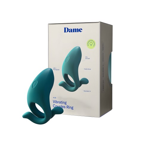 Dame Hug Vibrating Couples Ring