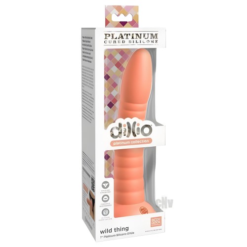 Dillio Platinum Wild Thing - Dildo Realista - Naranja