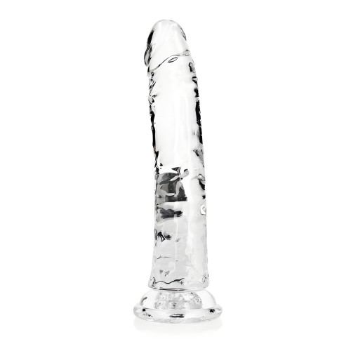 Realrock Crystal Clear Slim 9 In. Dildo