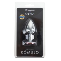 Onix Silver Romulo Anal Plug - Extra Small