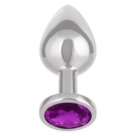 Jewel Large Amethyst Plug