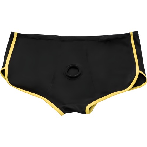 Boundless Boxer Brief - Black/yellow 2xl/3xl