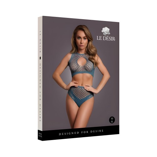 Conjunto de Sujetador con Red Key-hole Le Desir