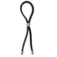 C-ring Lasso Silver Bead Slider