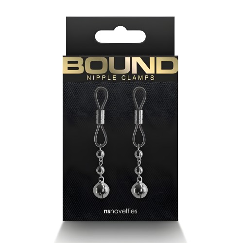 Bound Nipple Clamps Gunmetal