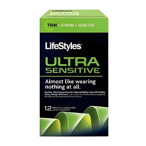 Lifestyles Ultra Sensitive Condoms 12 Pack