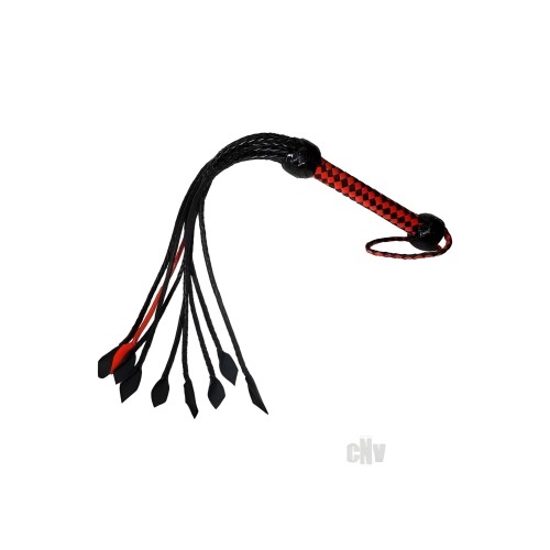 Prowler Red Short Handle Flogger