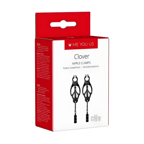 Me You Us Clover Nipple Clamps - Comfort & Stimulation