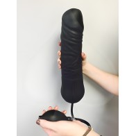 Leviathan Giant Inflatable Dildo Black