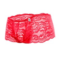 Rose Lace Boy Short