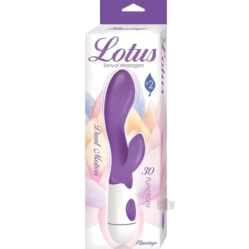 Masajeador Sensual Lotus #2 Morado