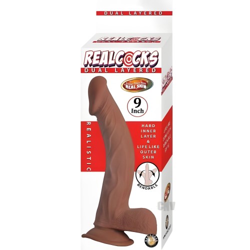 Realcocks Dual Layered 9" Brown