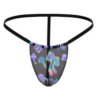 Hazy Dayz Posing Strap Mushroom O/s