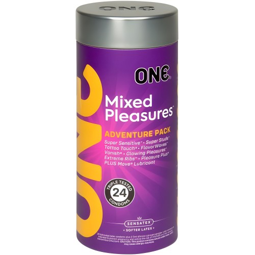 One Mixed Pleasures - Paquete Variado de Condones