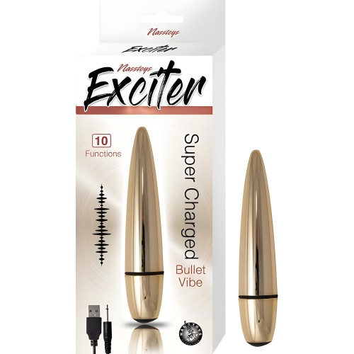 Vibrador Bullet Exciter - Dorado
