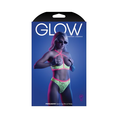 Fantasy Lingerie Glow Bra & Panty
