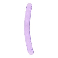 Realrock Double Dong - 13 inch Purple