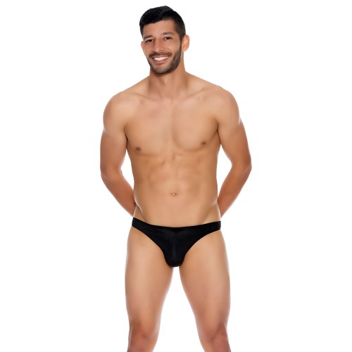 Ropa Interior Microfibra Abierta para Hombre Negra L/Xl