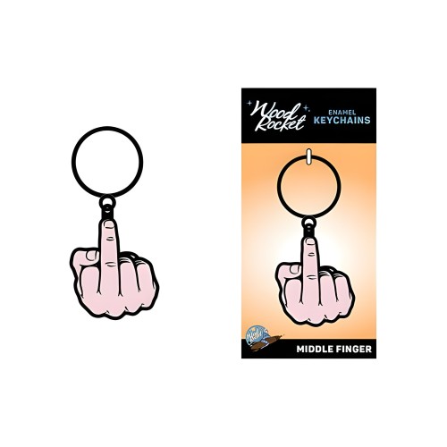 Sex Toy Keychain - Middle Finger