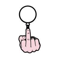 Sex Toy Keychain - Middle Finger