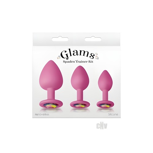 Kit de Entrenadores Spades Glams - Rosa