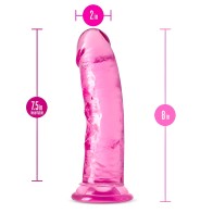 B Yours Plus Roar 'n' Ride Dildo Pink - Realistic Dildos