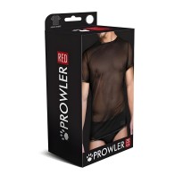 Prowler Red Mesh Tshirt Blk Lg