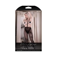 Fantasy Lingerie Sheer Truth Or Dare Set
