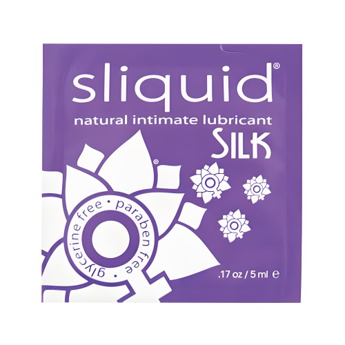 Sliquid Naturals Silk 0.17oz - Lubricante Híbrido