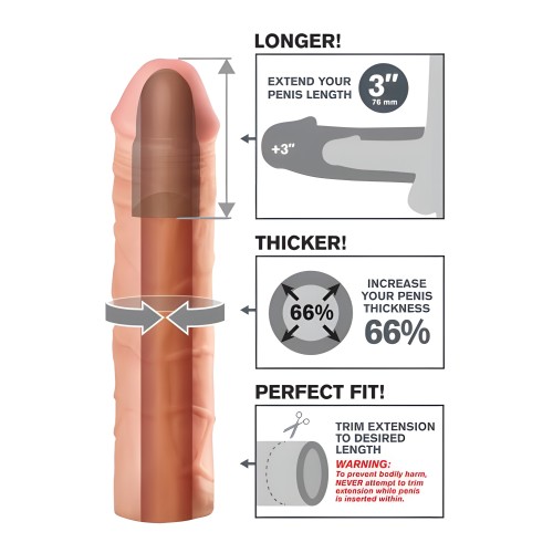 Extensión de Pene Mega - 3 Pulgadas