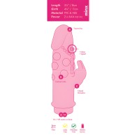 Mini Jack Vibrador Conejito Rosa