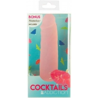 Addiction Cocktails 5.5 Silicone Dong Peach Bellini 