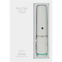 Pillow Talk Feisty Luxurious Thrusting & Vibrating Massager Teal