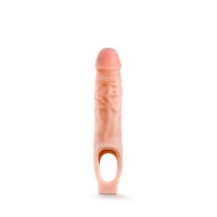 Performance 9 inches Cock Sheath Penis Extender Beige