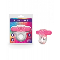 Play With Me Teaser Vibrating C-ring Pink
