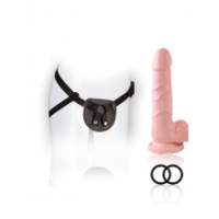 SX For You Harness Kit With Cock 7 inches Beige