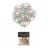 Happy F*ing Birthday Confetti Balloons