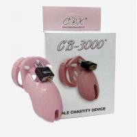 Chastity Device Solid Pink 3 1/4 