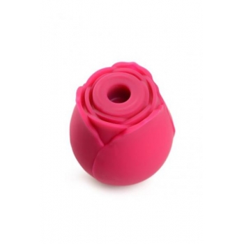 Gossip Rose 10x Silicone Clit Suction Stimulator Burgundy