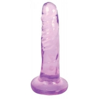 Lollicock 6 inches Slim Stick Dildo Purple Grape Ice